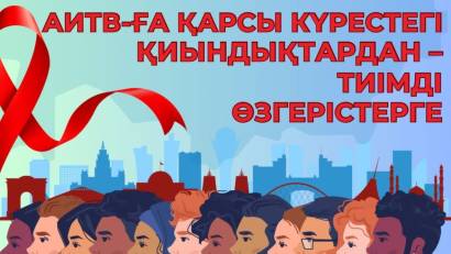 10 қарашадан бастап Павлодар облысында айлық басталды,     Дүниежүзілік ЖИТС-пен күрес күніне арналған